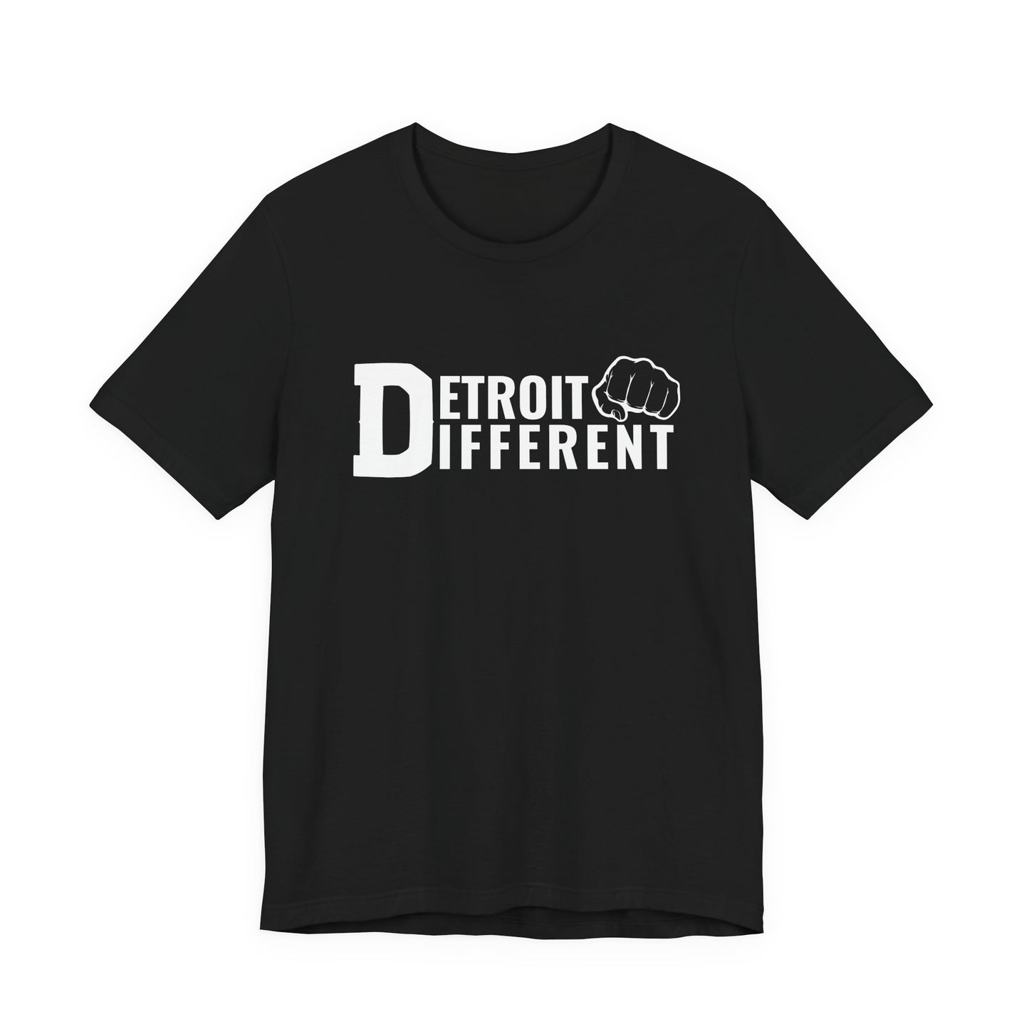 Detroit Hit Different T-shirt Black