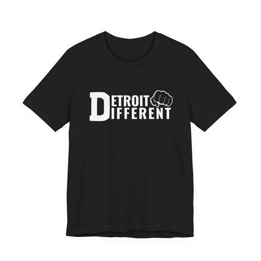 Detroit Hit Different T-shirt Black
